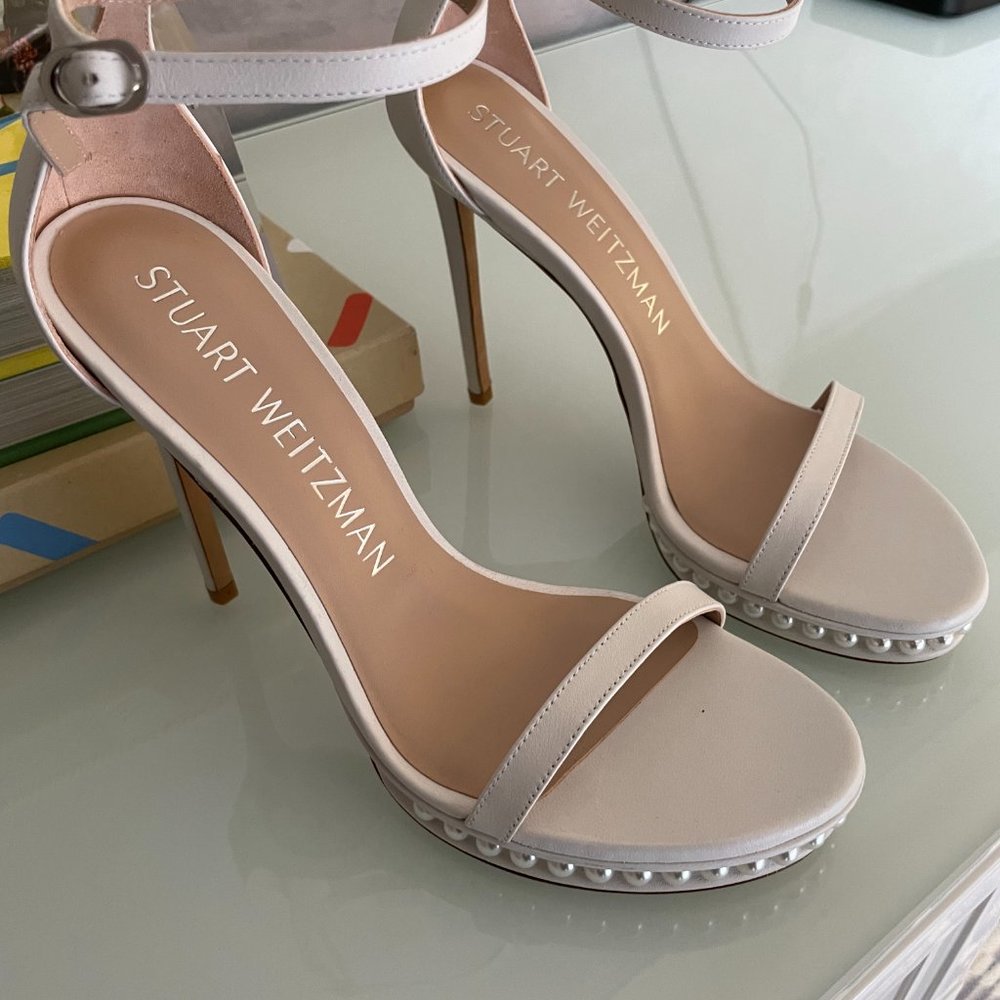 BRAND NEW Stuart Weitzman Bridal Shoe - Picture 6 of 8